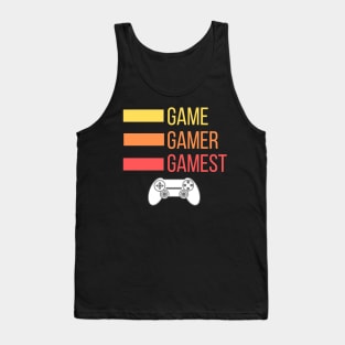 Gamer Nutrition Facts Tank Top